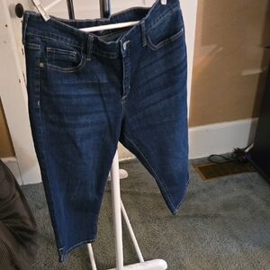 St. John's Bay Dark Blue Ankle Jeans